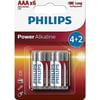 Philips Power Alkalin Pil Aaa 4+2