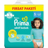 Prima Bebek Bezi Aktif Bebek 5 Beden 62 Adet Junior Mega Fırsat Paketi