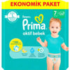 Prima Bebek Bezi Aktif Bebek 7 Beden 34 Adet XX Large Fırsat Paketi
