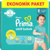 Prima Bebek Bezi Aktif Bebek 8 Beden 31 Adet  Fırsat Paketi