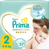 Prima Bebek Bezi Premium Care 2 Beden 37 Adet Mini Ekonomi Paketi