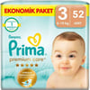 Prima Bebek Bezi Premium Care 3 Beden 52 Adet Midi Jumbo Paket