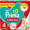 Prima Külot Bebek Bezi 4 Beden 46 Adet Maxi Ekonomik Paket