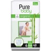Pure Baby Organik Bambu Özlü Külot Bez Tekli Paket 4 Numara Maxi 48 Adet