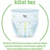 Pure Baby Organik Bambu Özlü Külot Bez Tekli Paket 5 Numara Junior 40 Adet