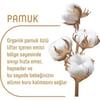 Pure Baby Organik Bebek Bezi 4 Beden Maxi 52'li Jumbo Paket