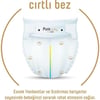 Pure Baby Organik Bebek Bezi 4 Beden Maxi 52'li Jumbo Paket
