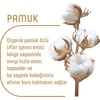 Pure Baby Organik Pamuklu Cırtlı Bez Tekli Paket 2 Numara Mini 68 Adet