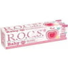 R.O.C.S. Baby Elma Püresi Tadında Florürsüz Diş Macunu 35 ml - 0-3 Yaş