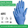 Reflex Flex Eldiven Tek Kullanımlık Pudrasız Mavi M Beden Eldiven 100’lü