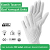 Reflex Flex Eldiven Tek Kullanımlık Pudrasız Beyaz M Beden Eldiven 100’lü