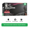 Reflex Flex Eldiven Tek Kullanımlık Pudrasız Siyah M Beden Eldiven 100’lü