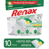 Renax Bulaşık Makinesi Kapsülü 10 Lu Yerli Üretim Mükemmel Parlaklık Sağlar