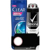 Rexona Men Invisible Black White Deodorant 150ml + Clear Men Cool Sport Menthol Şampuan 180ml