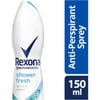 Rexona MotionSense Kadın Sprey Deodorant Shower Fresh Antiperspirant 150 ml
