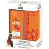 Schwarzkopf Gliss Sun Protect Koruyucu Şampuan 525 ml + Çanta