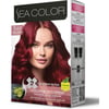 Sea Color Amonyaksız Saç Boyası - Canlı Çilek Kırmızısı, Kalıcı Renk ve Beyaz Kapatma Özelliği ile Özel Pigment Kompleksi