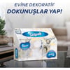 Selpak El ve Yüz Havlusu Kutulu Mermer Desen 80 Yaprak