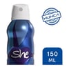 She Kadın Deodorant Sprey 150 ml Tatlı ve Duygusal Koku ile Özgüven Artırıcı
