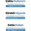 Sleepy Bio Çözünür Yüzey Temizlik Havlusu&Mendili Deniz Tuzu&Yosun 50 Yaprak