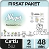 Sleepy Bio Natural Premium Plus Fırsat Paketi Bebek Bezi 2 Numara Mini 48 Adet