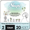 Sleepy Bio Natural Premium Plus Hijyenik Ped Uzun 20 Adet Ped