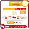 Sleepy Easy Clean Arap Sabunu Katkılı Mopa Uyumlu Yer Temizlik Havlusu&Mendili 50 Yaprak