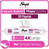 Sleepy Easy Clean Lilyum Buketi Mopa Uyumlu Yer Temizlik Havlusu&mendili 20 Yaprak