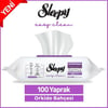 Sleepy Easy Clean Orkide Bahçesi Islak Yüzey Temizlik Havlusu & Mendili 100 Yaprak