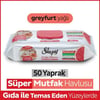 Sleepy Easy Clean Süper Yüzey Temizlik Mutfak Havlusu&Mendili Greyfurt Yağlı 50 Yaprak