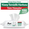 Sleepy Easy Clean Yüzey Temizlik Havlusu&Mendili 100 Yaprak