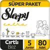Sleepy Extra Avantajlı Bebek Bezi 5 Numara Junior 80 li