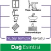 Sleepy Mountain Yüzey Temizlik Havlusu&mendili Dağ Esintisi 100 Yaprak