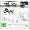 Sleepy Natural Gross Paket Bebek Bezi 4 Numara Maxi 100 Adet