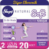 Sleepy Natural Soft Ekstra Yumuşak Uzun 20 Ped