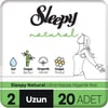 Sleepy Natural Ultra Hassas Hijyenik Ped Uzun 20 Adet Ped