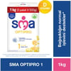 Sma Optipro Probiyotikli 1 1 kg (500 gr x 2 Paket) 0-6 Ay Bebek Sütü