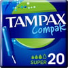 Tampax Compak Super Tampon Aplikatörlü 20 Adet