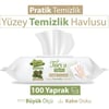 Turco Doğadan Pratik Yüzey Temizlik Havlusu 100 Yaprak