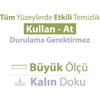 Turco Yüzey Temizlik Havlusu 100 Adet Lavanta Kokulu Pratik Kullanım için Büyük Ölçü