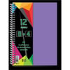 U-Deep A4 Büyük Boy Ayraçlı Spiralli Plastik Kapaklı Defter 8 Kareli + 4 Çizgili