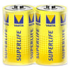 Varta 2020 Superlife D Size 2Li Büyük Boy Pil ( Shrink )
