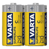 Varta Superlife Çinko Orta C Boy Pil (24'lü Paket)