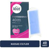 Veet Professional Ağda Bantları 40 Adet Hassas Ciltler İçin Temizleme Mendilli
