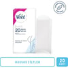 Veet Pure Hipoalerjenik Sir Ağda Bandı Bacak & Vücut Bölgesi 20'li
