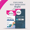 Veet Sir Ağda Bantları Professional Hasas Ciltler Için Bacak ve Vücut Bölgesi 20 Li