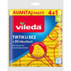 Vileda 4'lü Mikrofiber Temizlik Bezi Paketi - Yüksek Emicilik, Kir ve Kırıntıları Kolayca Toplar, Dayanıklı ve Pratik