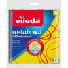 Vileda Mikrofiber Temizlik Bezi 3'lü Set Yüksek Emicilik ve Dayanıklı Yapı ile Kolay Temizlik