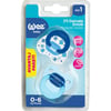 Wee Baby 2’li Damaklı Emzik No:1 Mavi