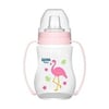 Wee Baby Antikolik Akıtmaz Kulplu PP Alıştırma Bardağı 250 ml Mavi 6+ Ay Bebekler İçin